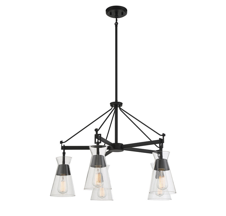 Savoy House Lakewood Five Light Chandelier