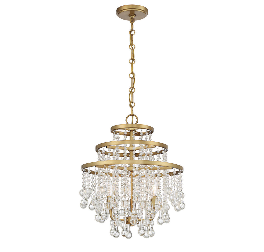 Savoy House Luna Three Light Mini Chandelier