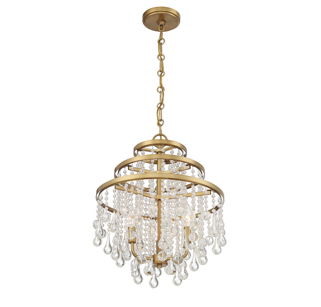 Savoy House Luna Three Light Mini Chandelier