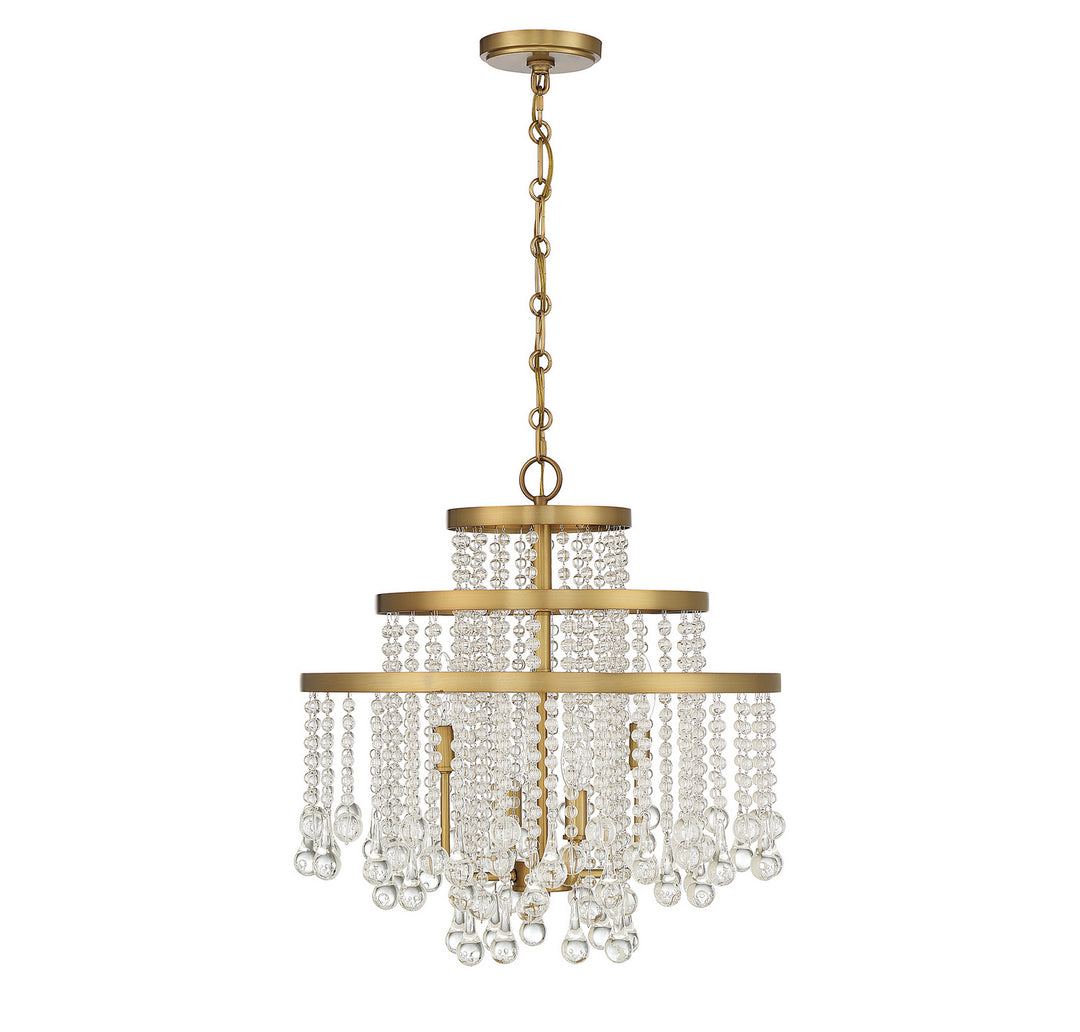 Savoy House Luna Four Light Chandelier