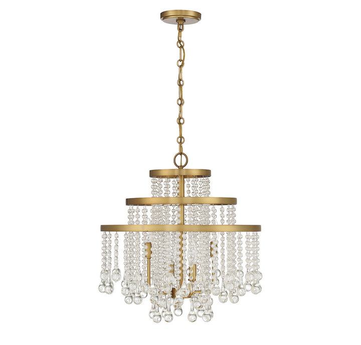 Savoy House Luna Four Light Chandelier