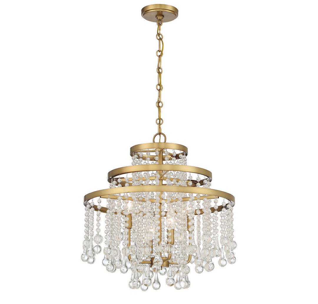 Savoy House Luna Four Light Chandelier