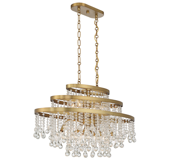 Savoy House Luna Ten Light Chandelier