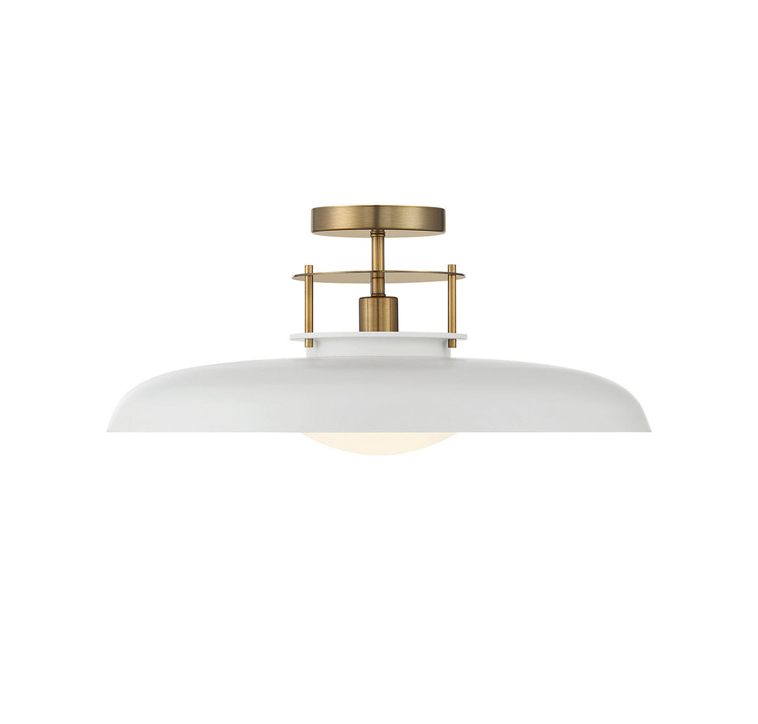 Savoy House Gavin One Light Semi-Flush Mount