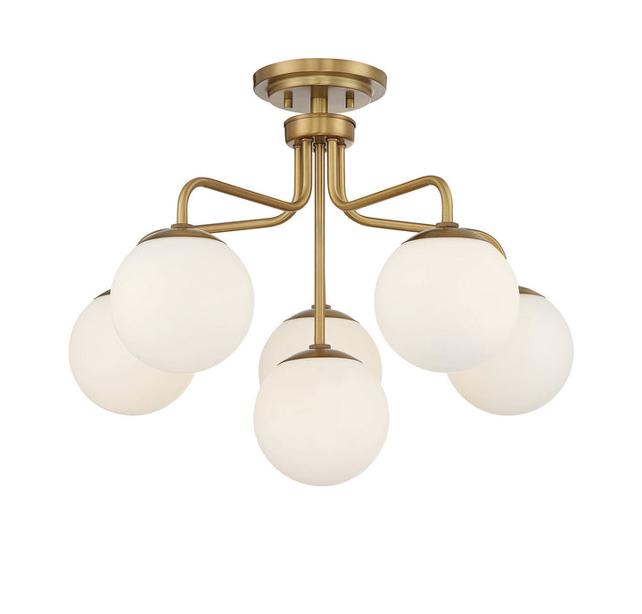 Savoy House Marco Six Light Semi-Flush Mount