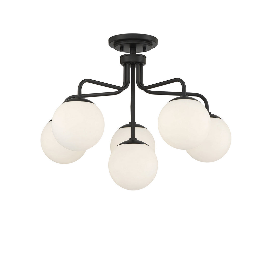 Savoy House Marco Six Light Semi-Flush Mount