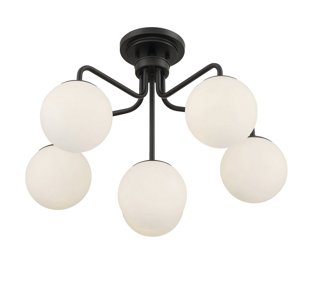 Savoy House Marco Six Light Semi-Flush Mount