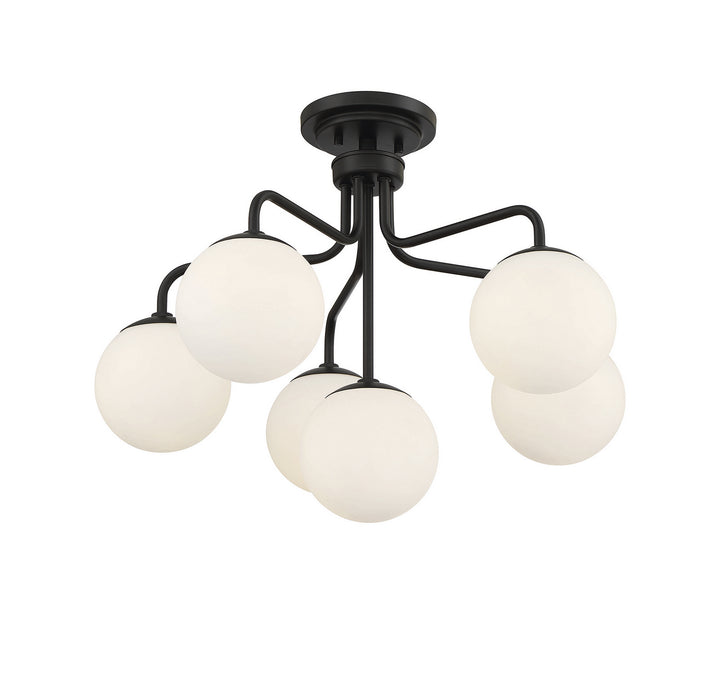 Savoy House Marco Six Light Semi-Flush Mount