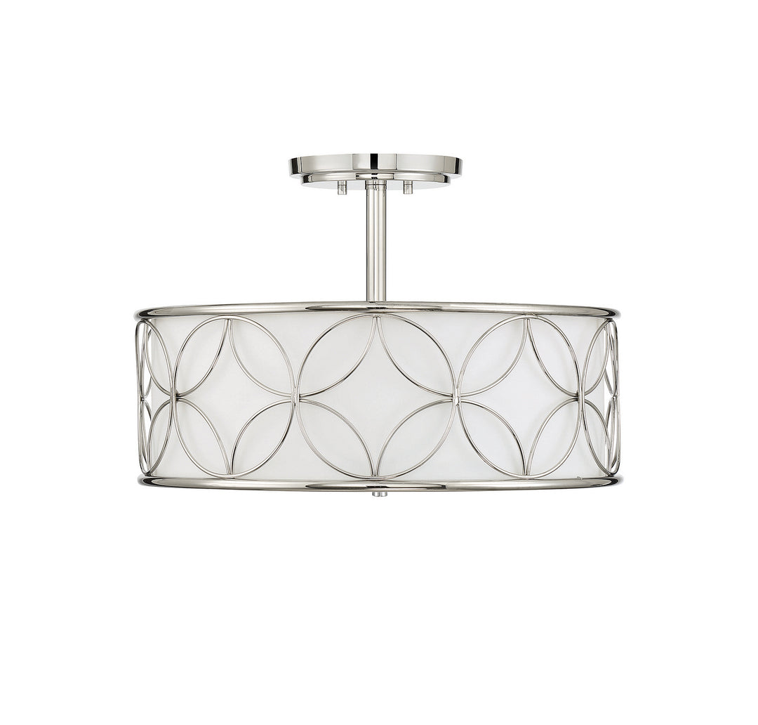 Savoy House Reid Four Light Semi-Flush Mount