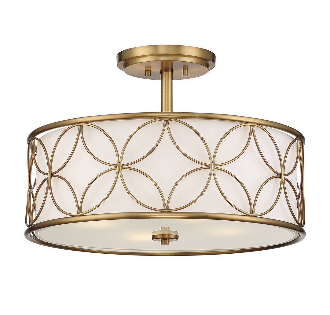 Savoy House Reid Four Light Semi-Flush Mount