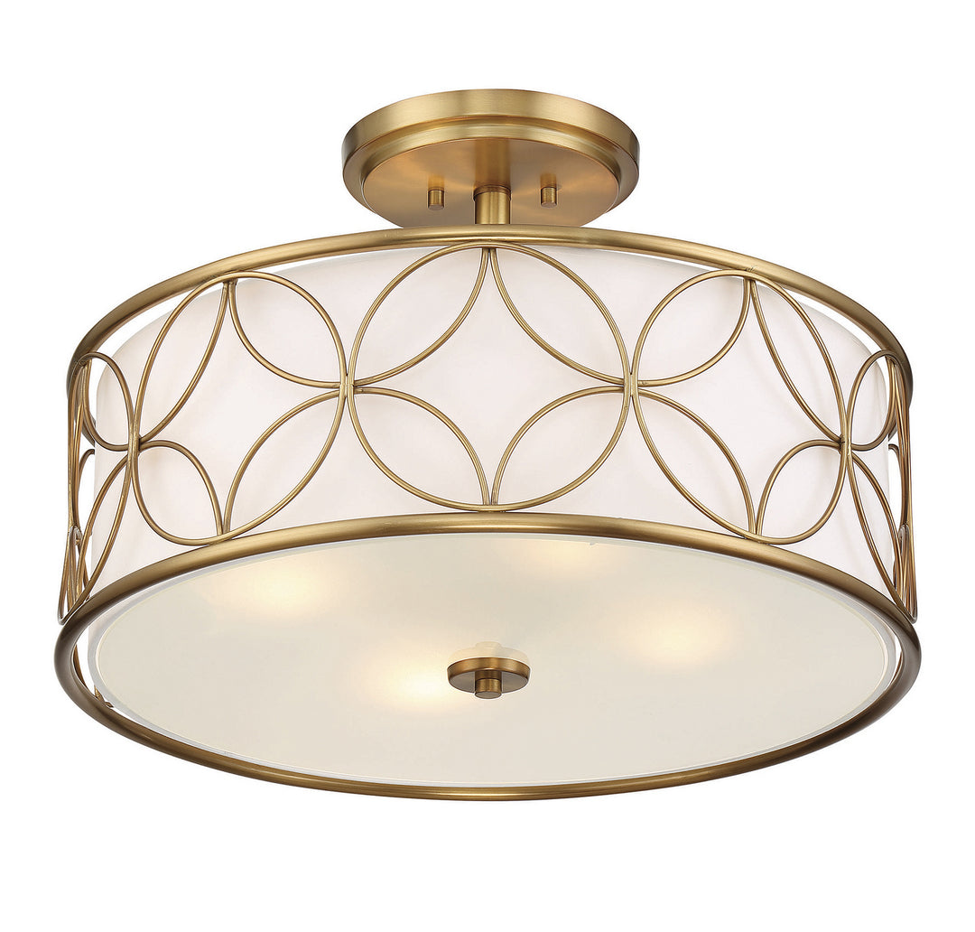 Savoy House Reid Four Light Semi-Flush Mount