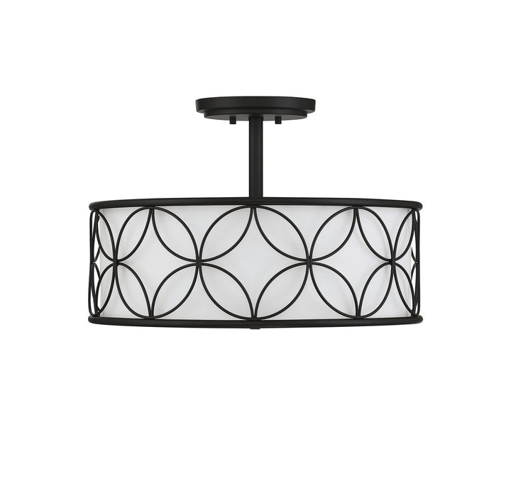 Savoy House Reid Four Light Semi-Flush Mount