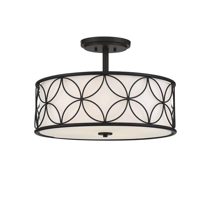 Savoy House Reid Four Light Semi-Flush Mount