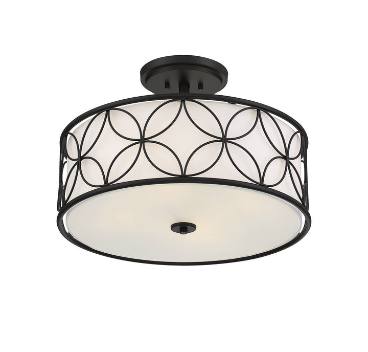 Savoy House Reid Four Light Semi-Flush Mount