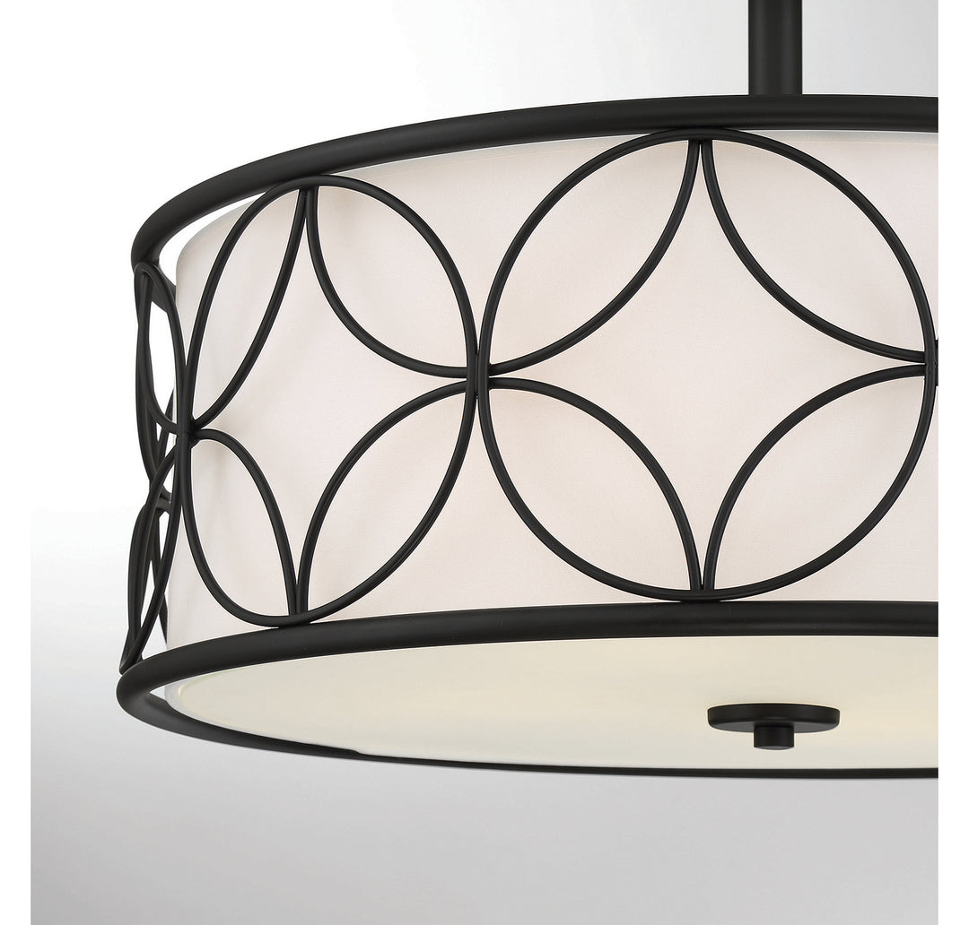 Savoy House Reid Four Light Semi-Flush Mount