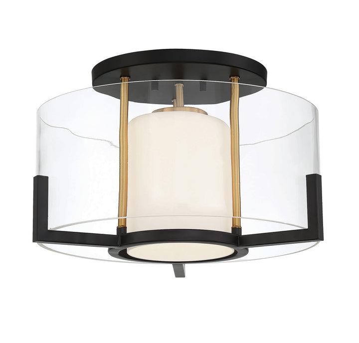 Savoy House Eaton One Light Semi-Flush Mount