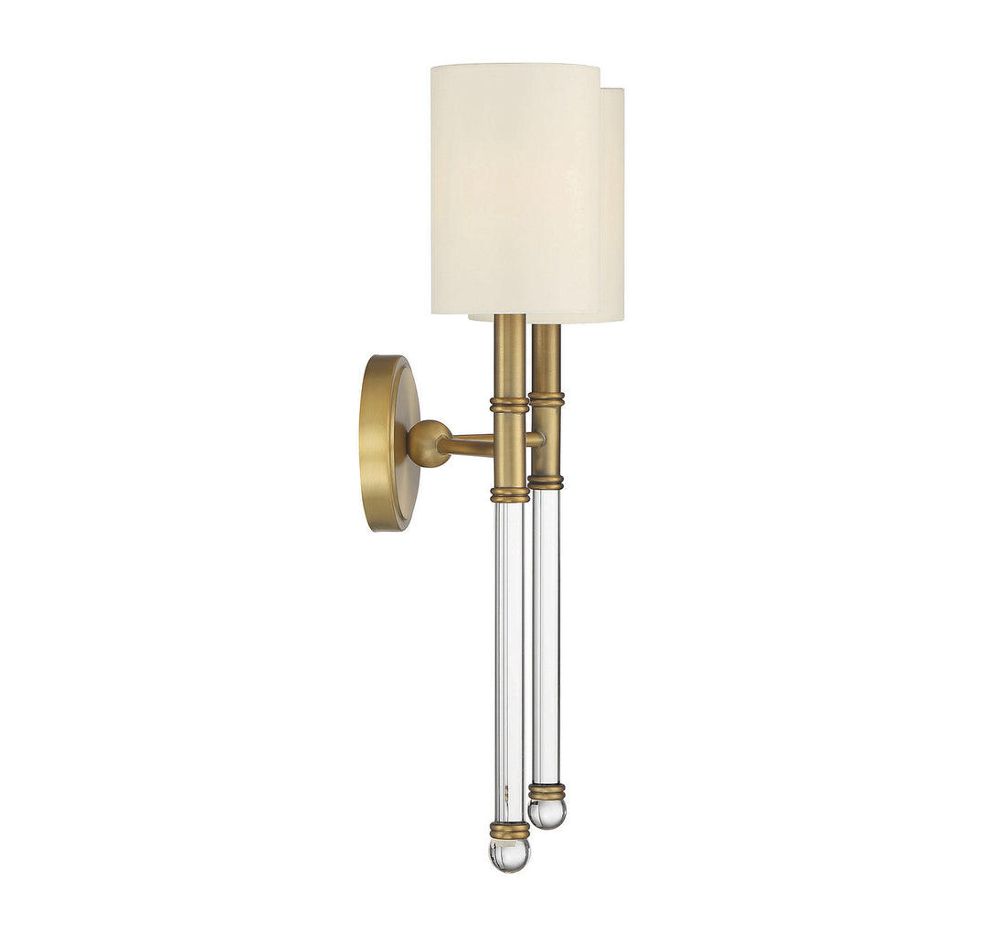 Savoy House Two Light Wall Sconce
