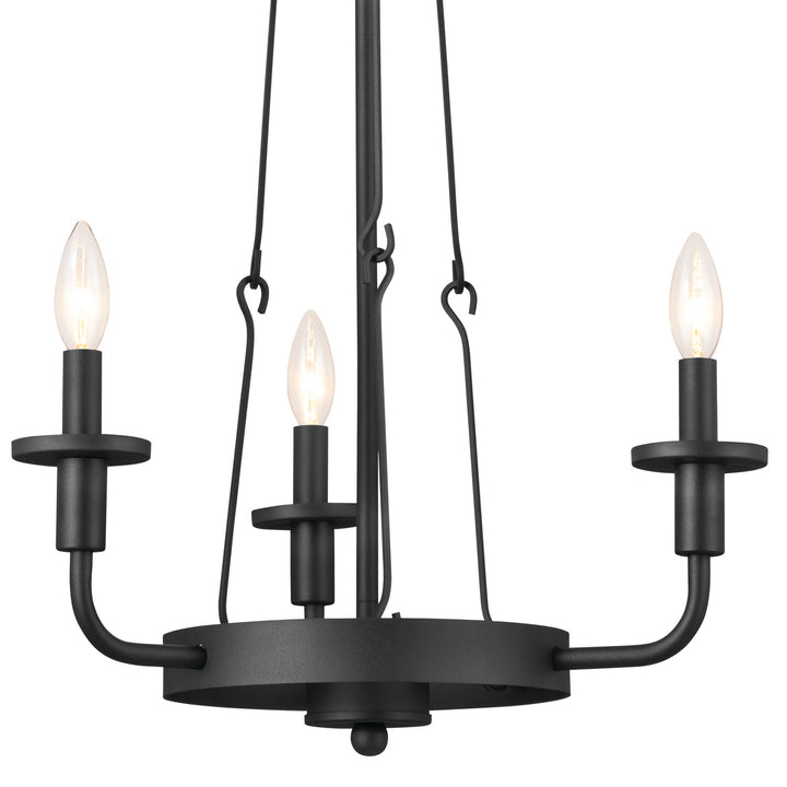 Kichler Three Light Mini Chandelier