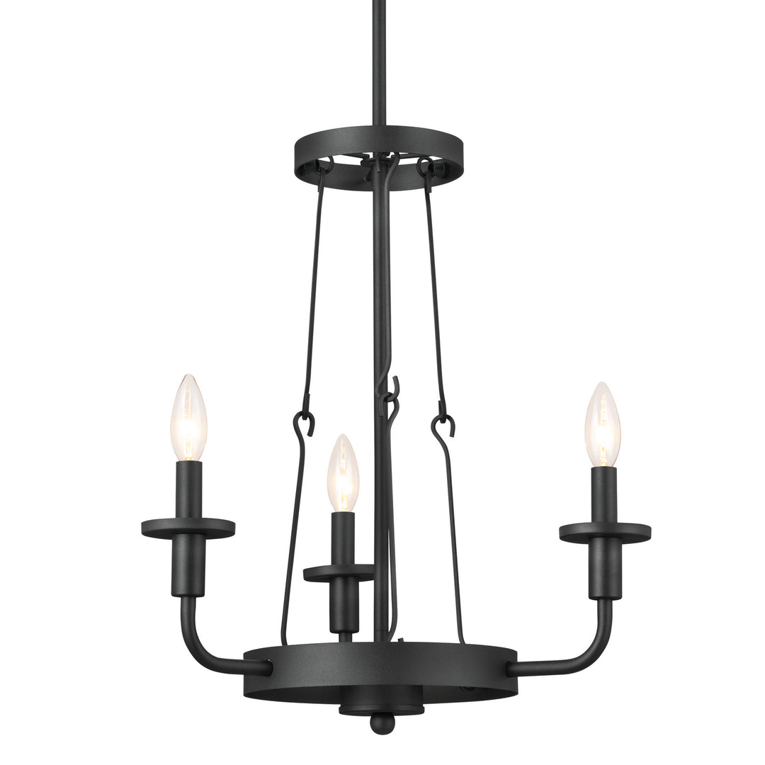 Kichler Three Light Mini Chandelier