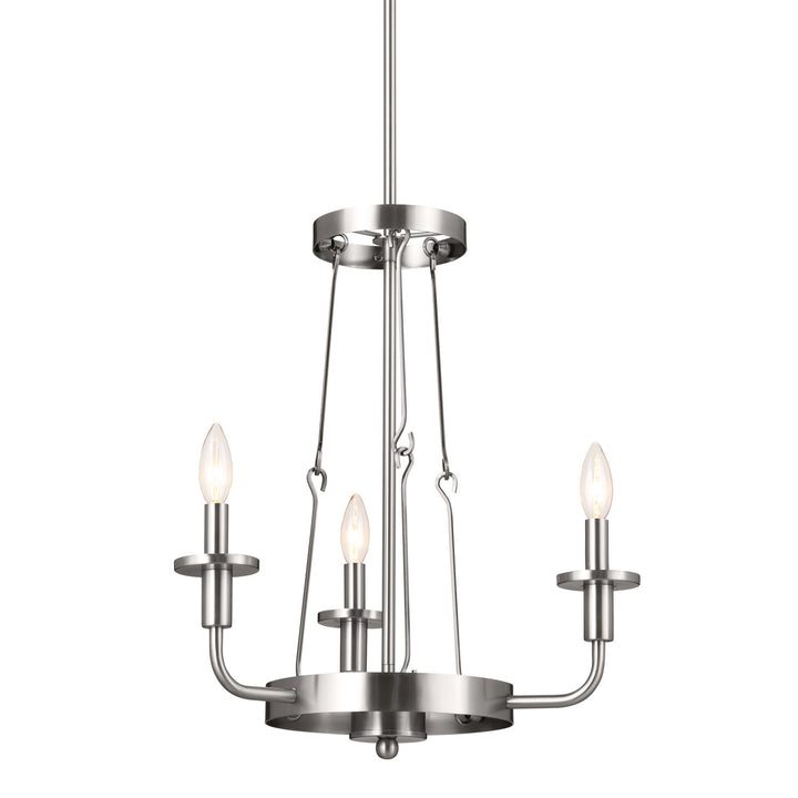 Kichler Three Light Mini Chandelier