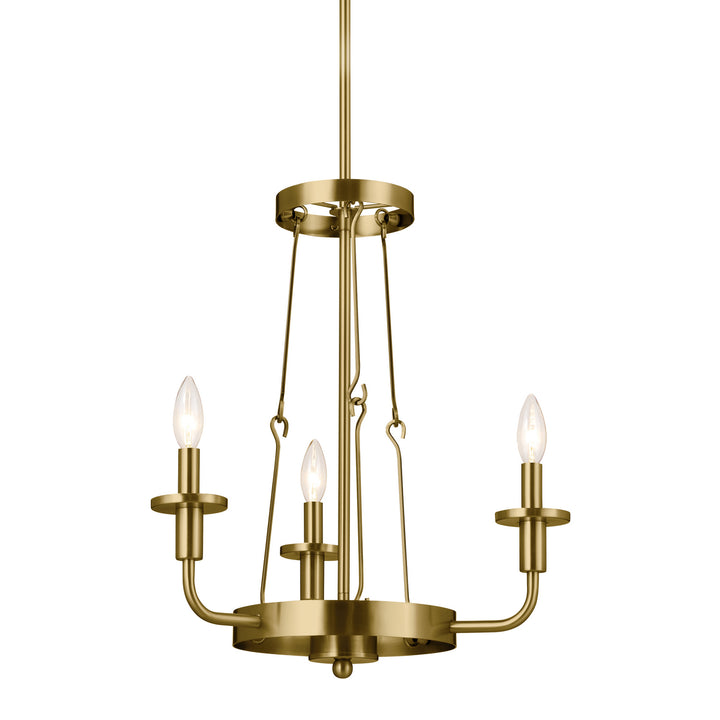 Kichler Three Light Mini Chandelier