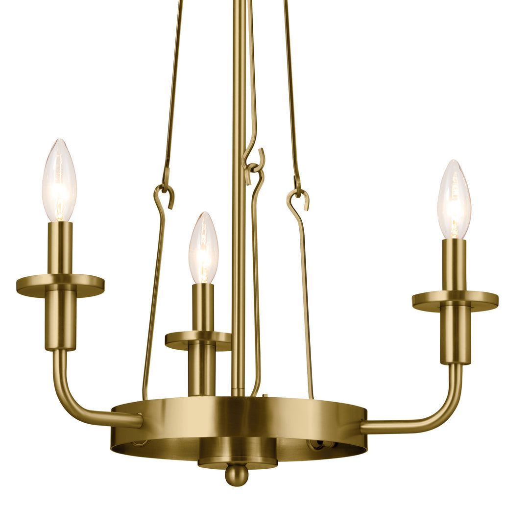 Kichler Three Light Mini Chandelier