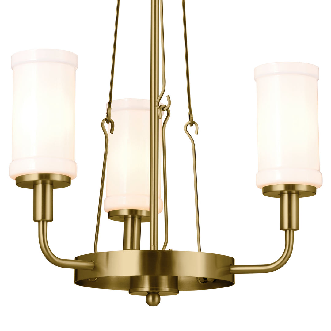 Kichler Three Light Mini Chandelier