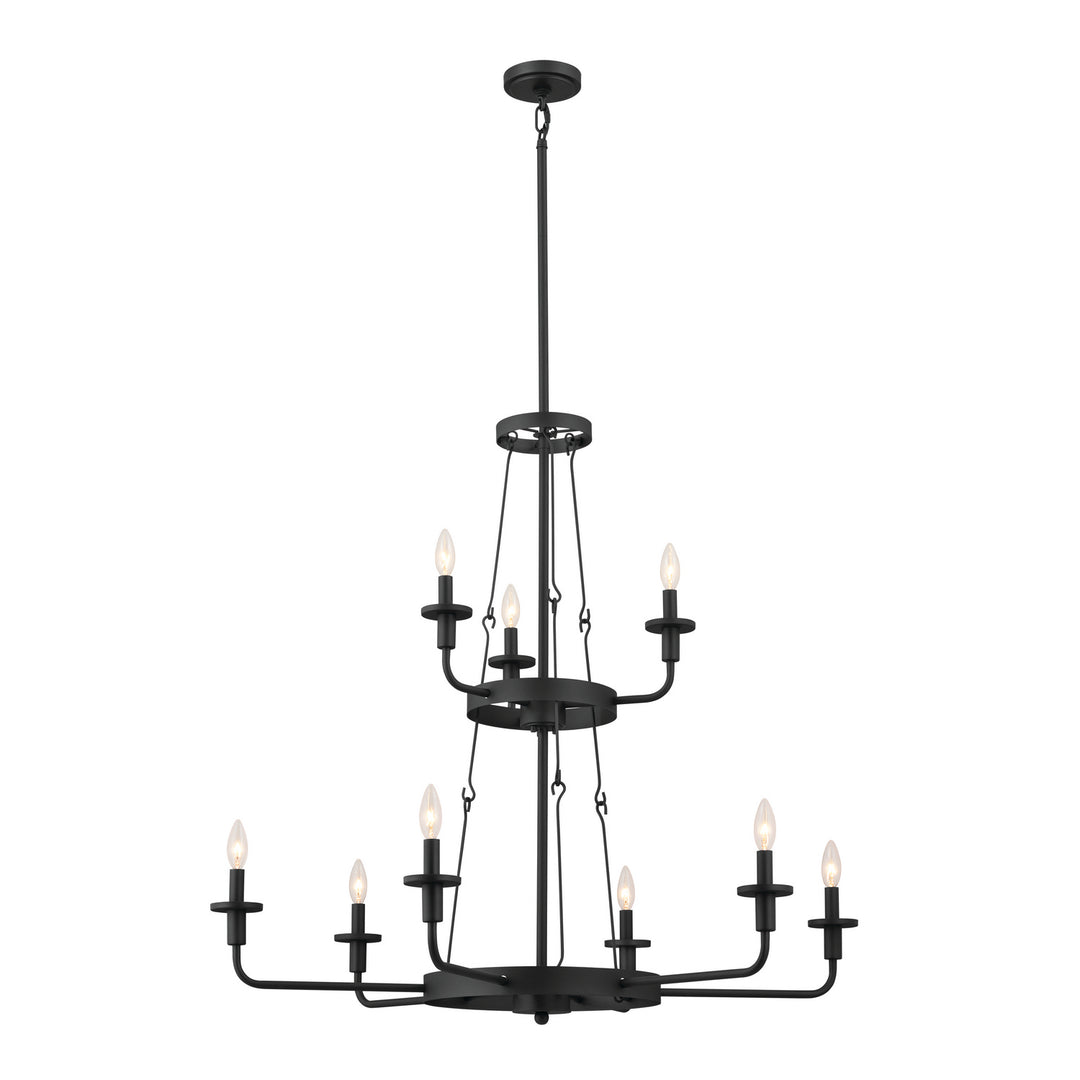 Kichler Nine Light Chandelier