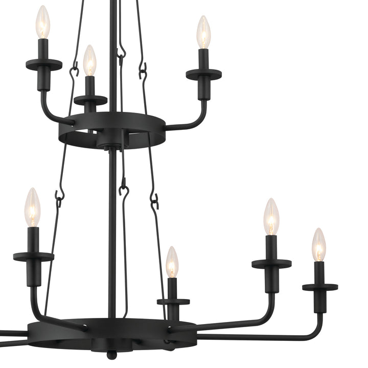 Kichler Nine Light Chandelier