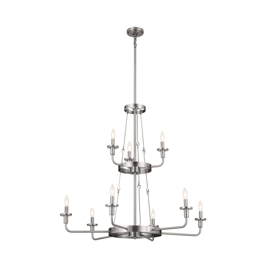 Kichler Nine Light Chandelier