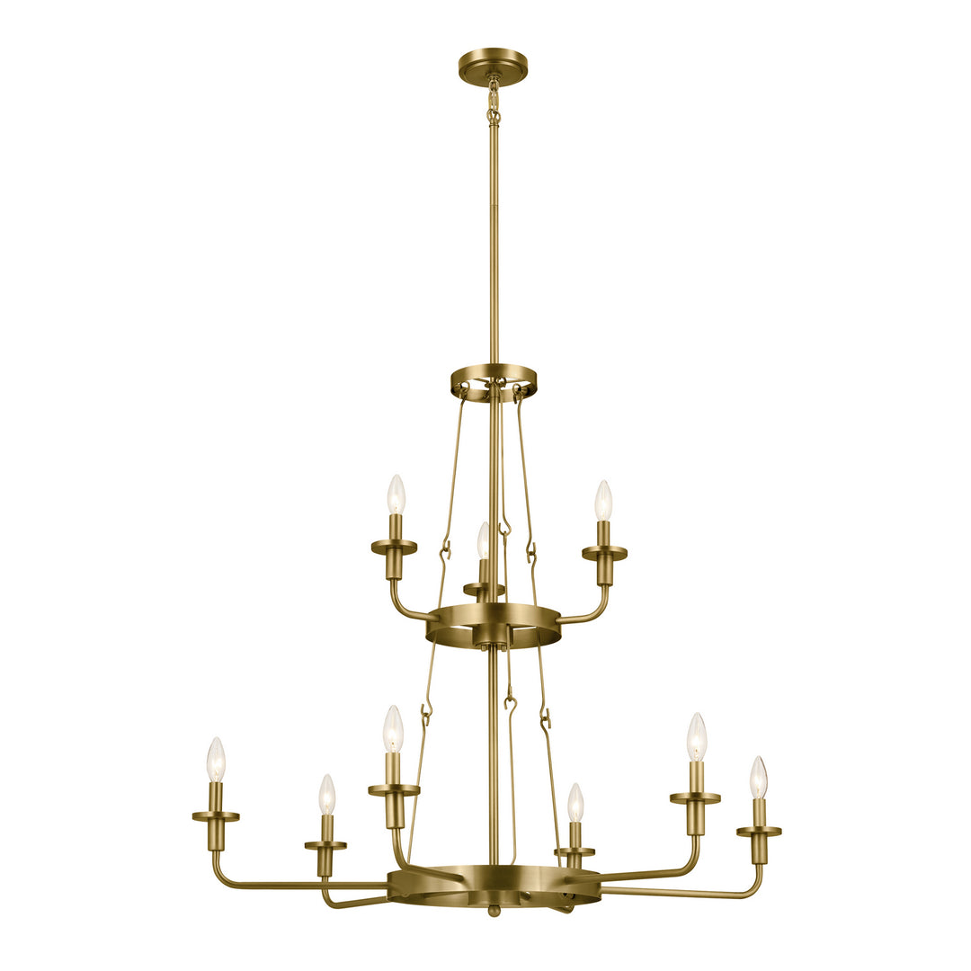 Kichler Nine Light Chandelier