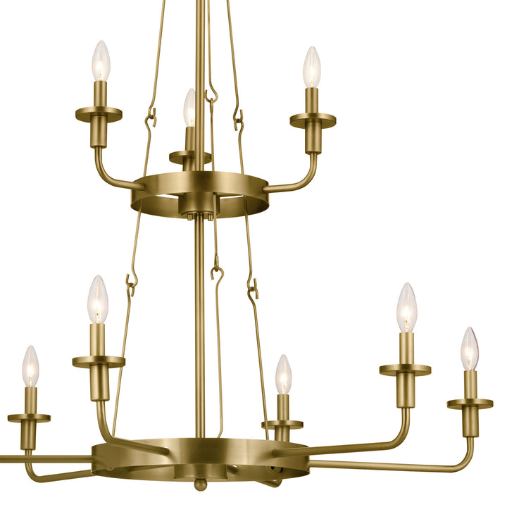 Kichler Nine Light Chandelier