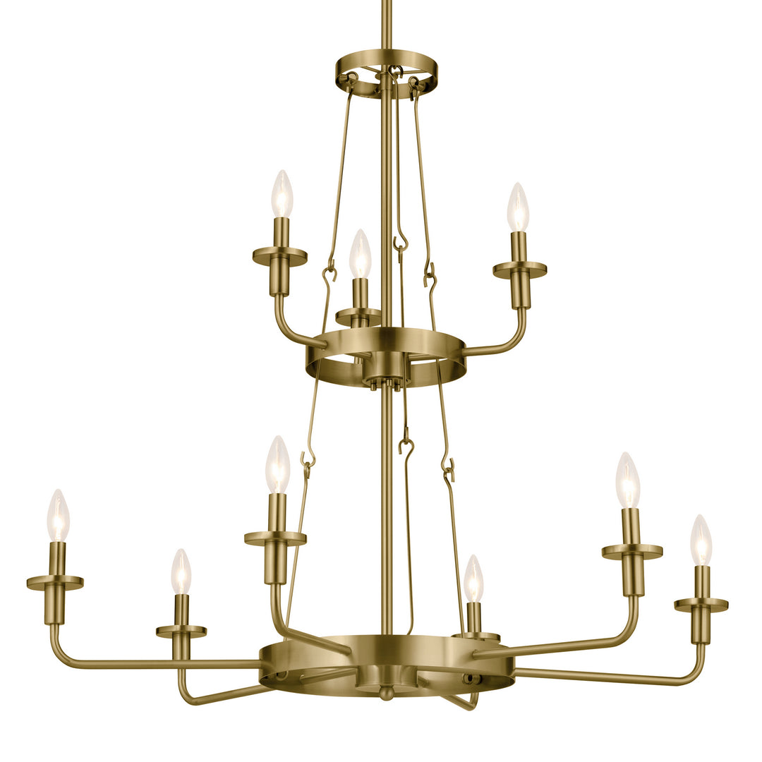 Kichler Nine Light Chandelier