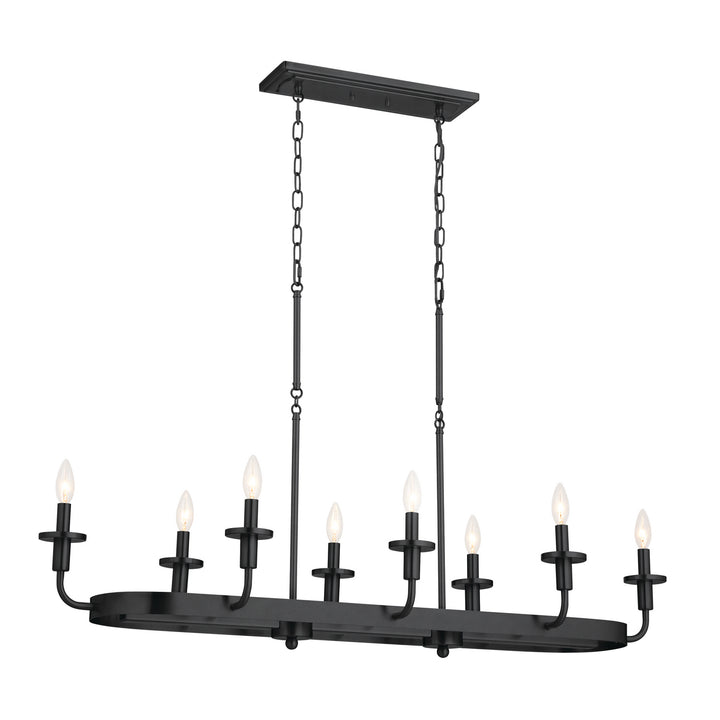 Kichler Eight Light Linear Chandelier