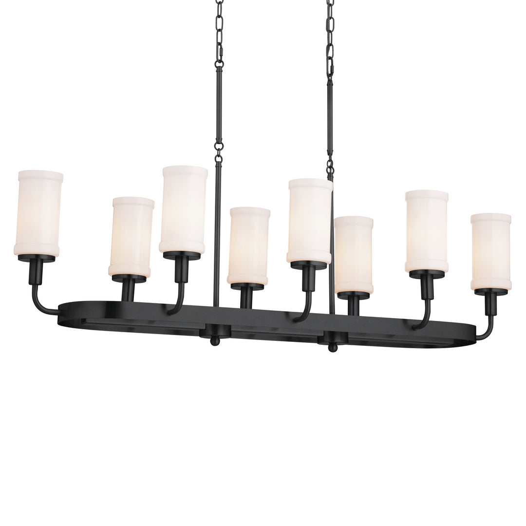 Kichler Eight Light Linear Chandelier