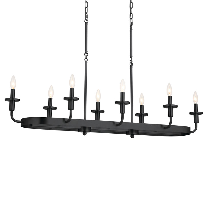 Kichler Eight Light Linear Chandelier