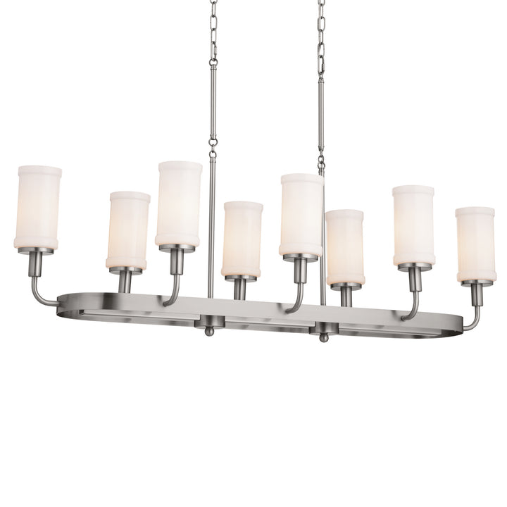 Kichler Eight Light Linear Chandelier