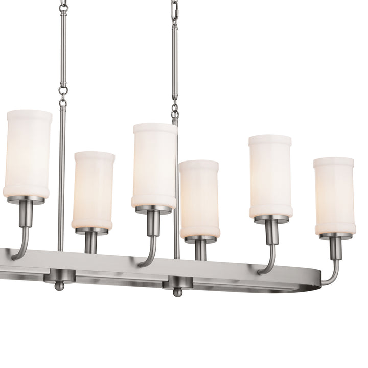 Kichler Eight Light Linear Chandelier