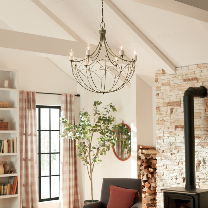 Kichler Six Light Chandelier