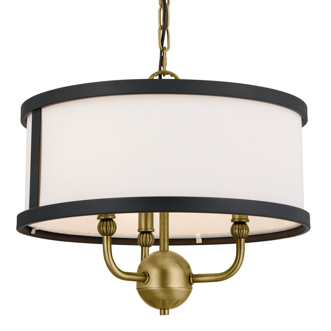 Kichler Three Light Chandelier/Semi Flush