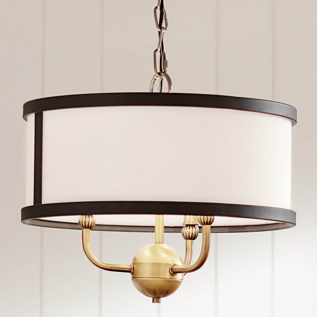 Kichler Three Light Chandelier/Semi Flush