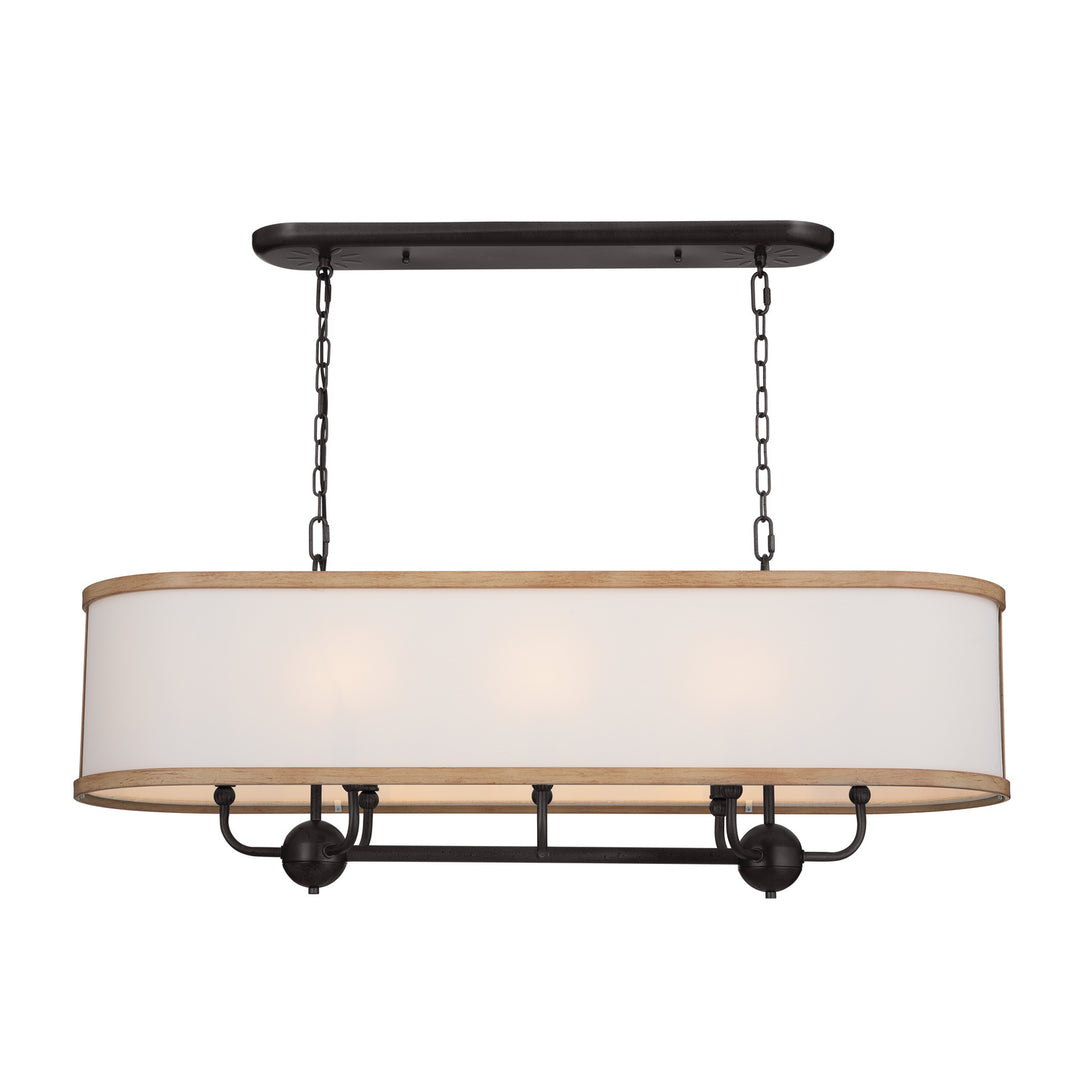 Kichler Eight Light Linear Chandelier