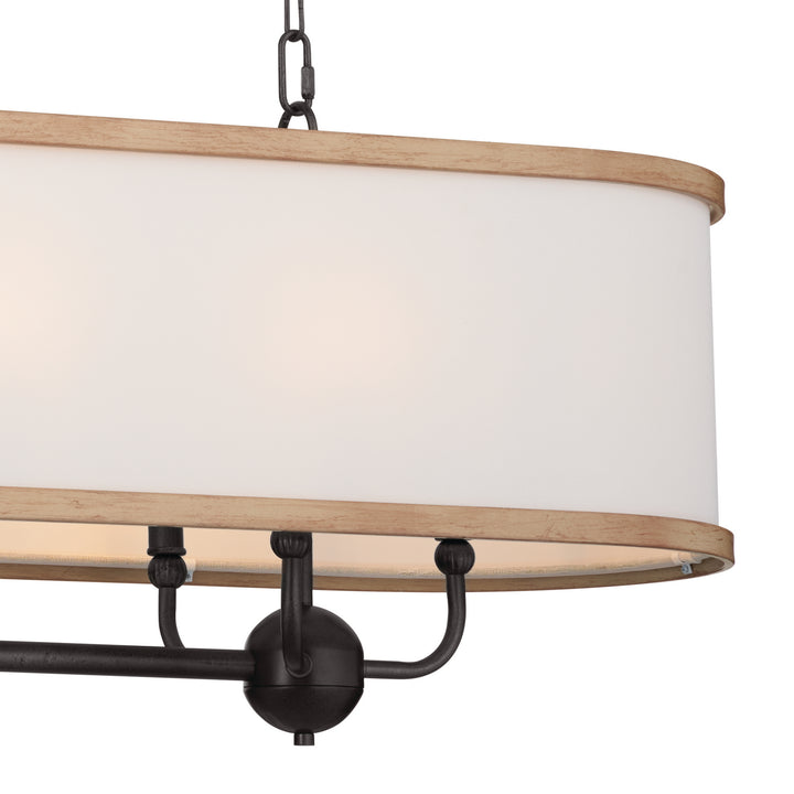 Kichler Eight Light Linear Chandelier