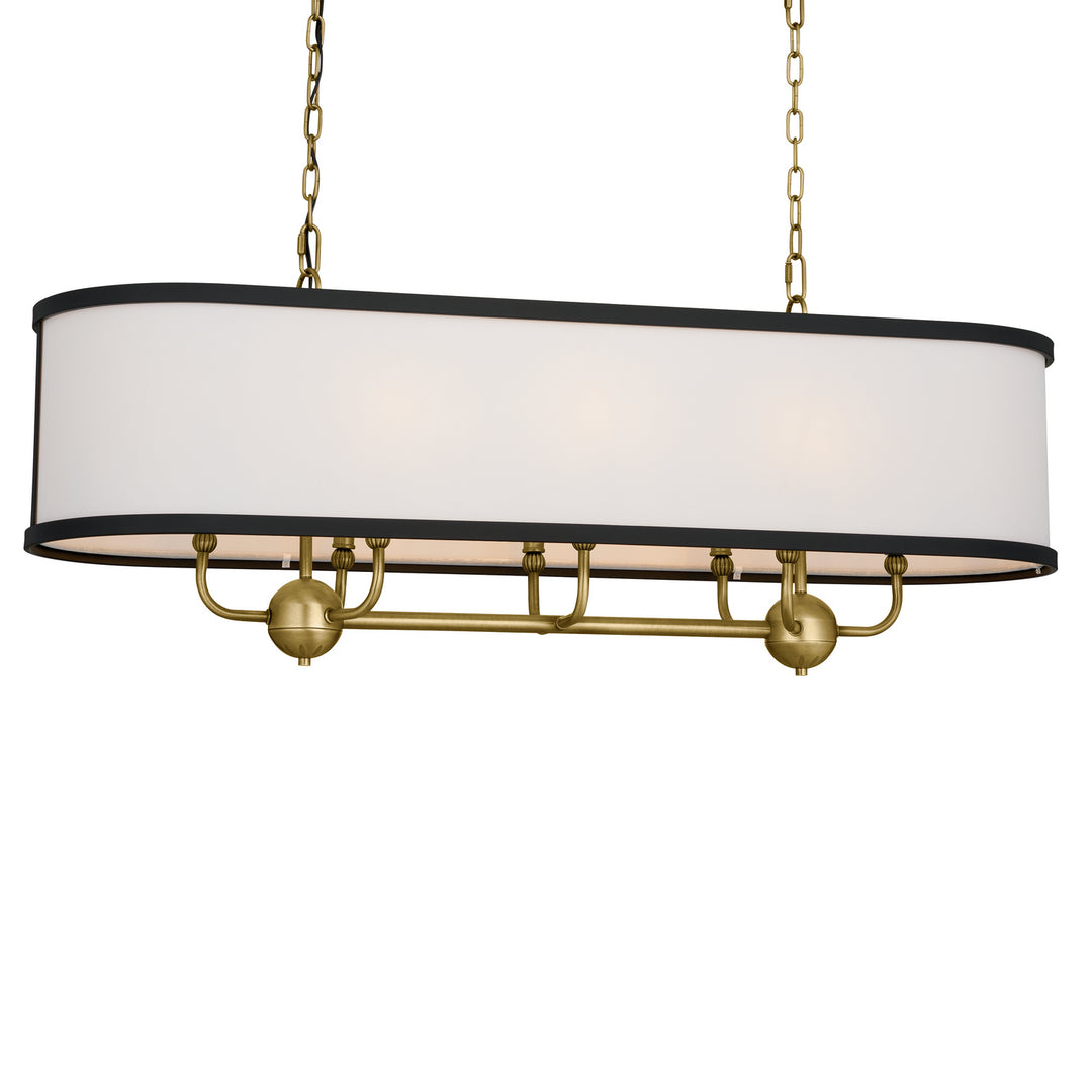 Kichler Eight Light Linear Chandelier