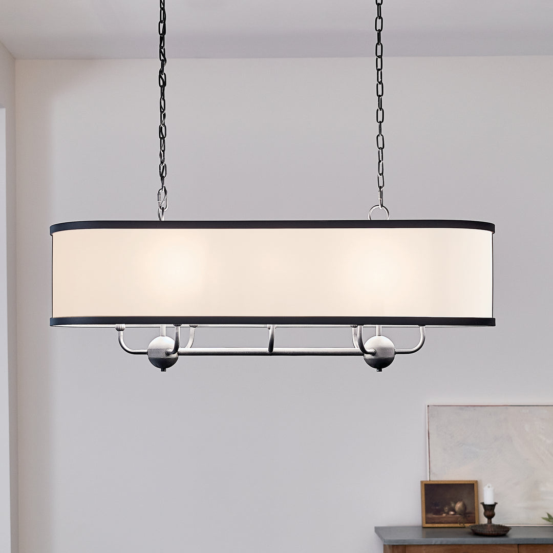 Kichler Eight Light Linear Chandelier