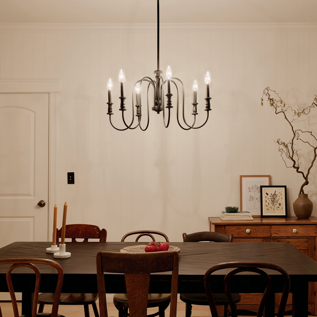 Kichler Six Light Chandelier