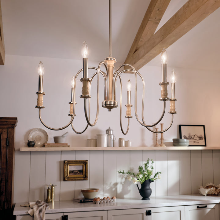 Kichler Six Light Chandelier