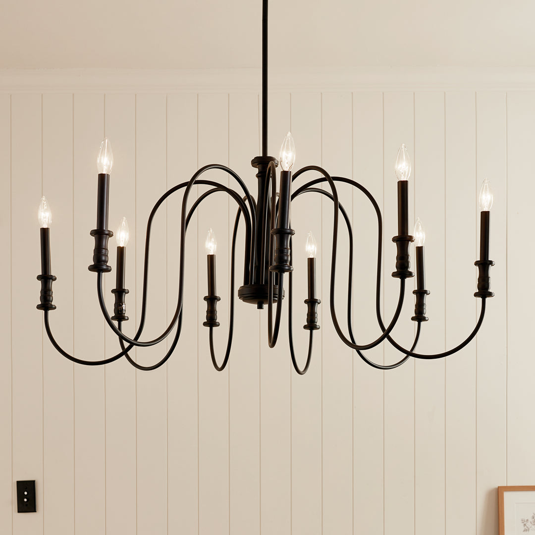 Kichler Nine Light Chandelier