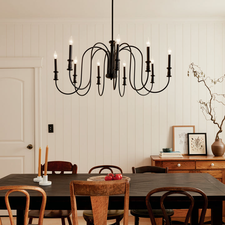 Kichler Nine Light Chandelier