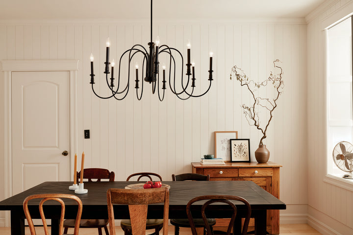 Kichler Nine Light Chandelier